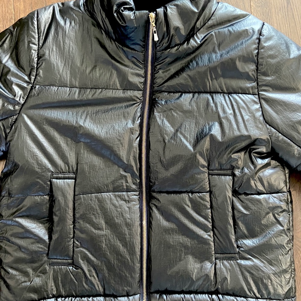 Black Bomber Jacket- Small